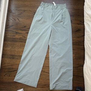 Alo cosmic Gray Wide-Leg Pants